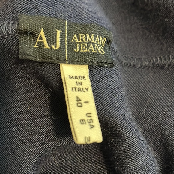 Blue Armani Jeans tank top - Picture 3 of 4